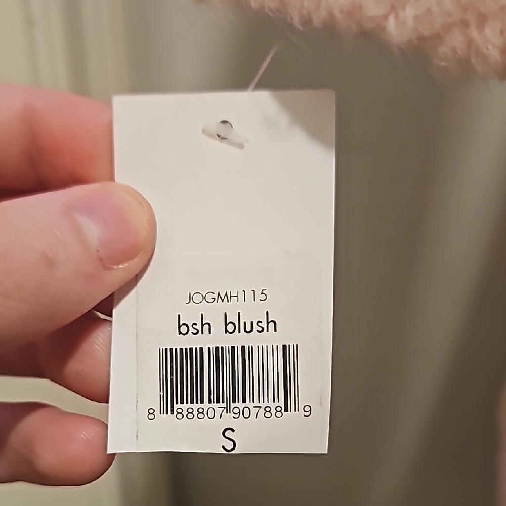 Jessica Simpson Light Pink Teddy Jacket-BR - Picture 2 of 4